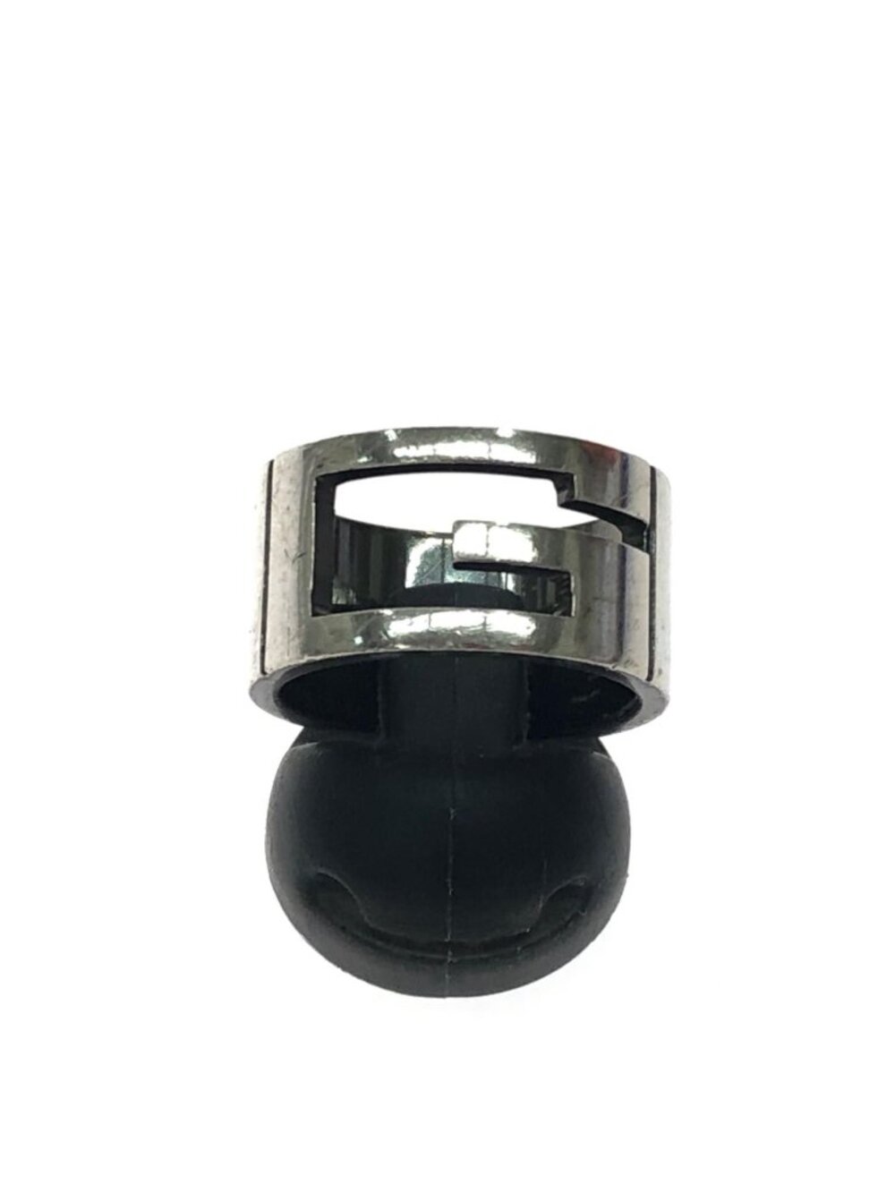 Gucci Silver Ring G Logo G